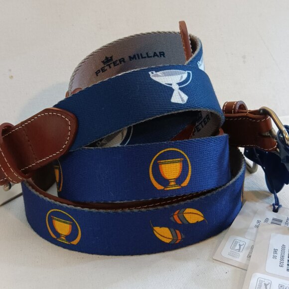 Peter Millar 2022 PGA Tour Quail Hollow FedEx Cup BOYS Golf Belt LAST ONE! - Picture 1 of 8